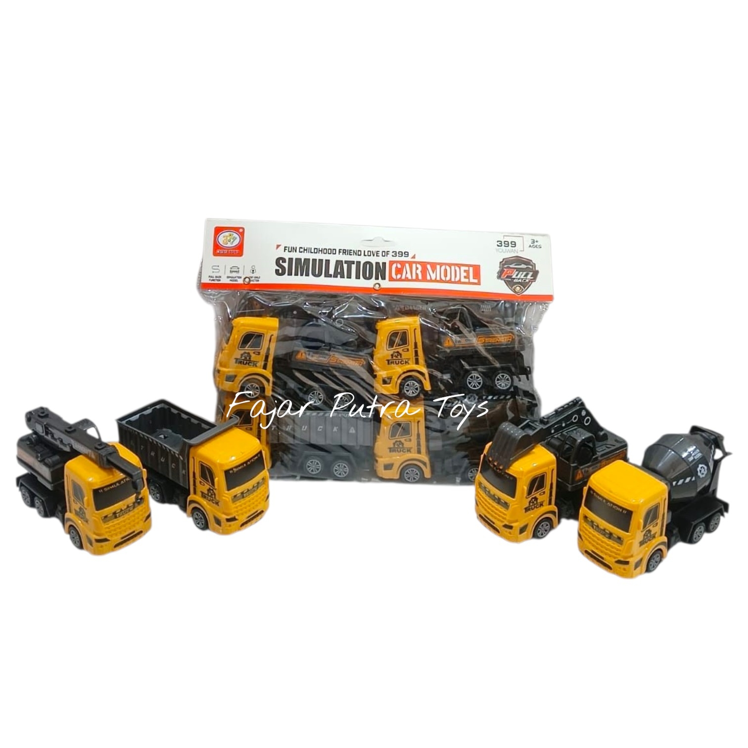 Mainan Truk 4 Pcs 399-656A4