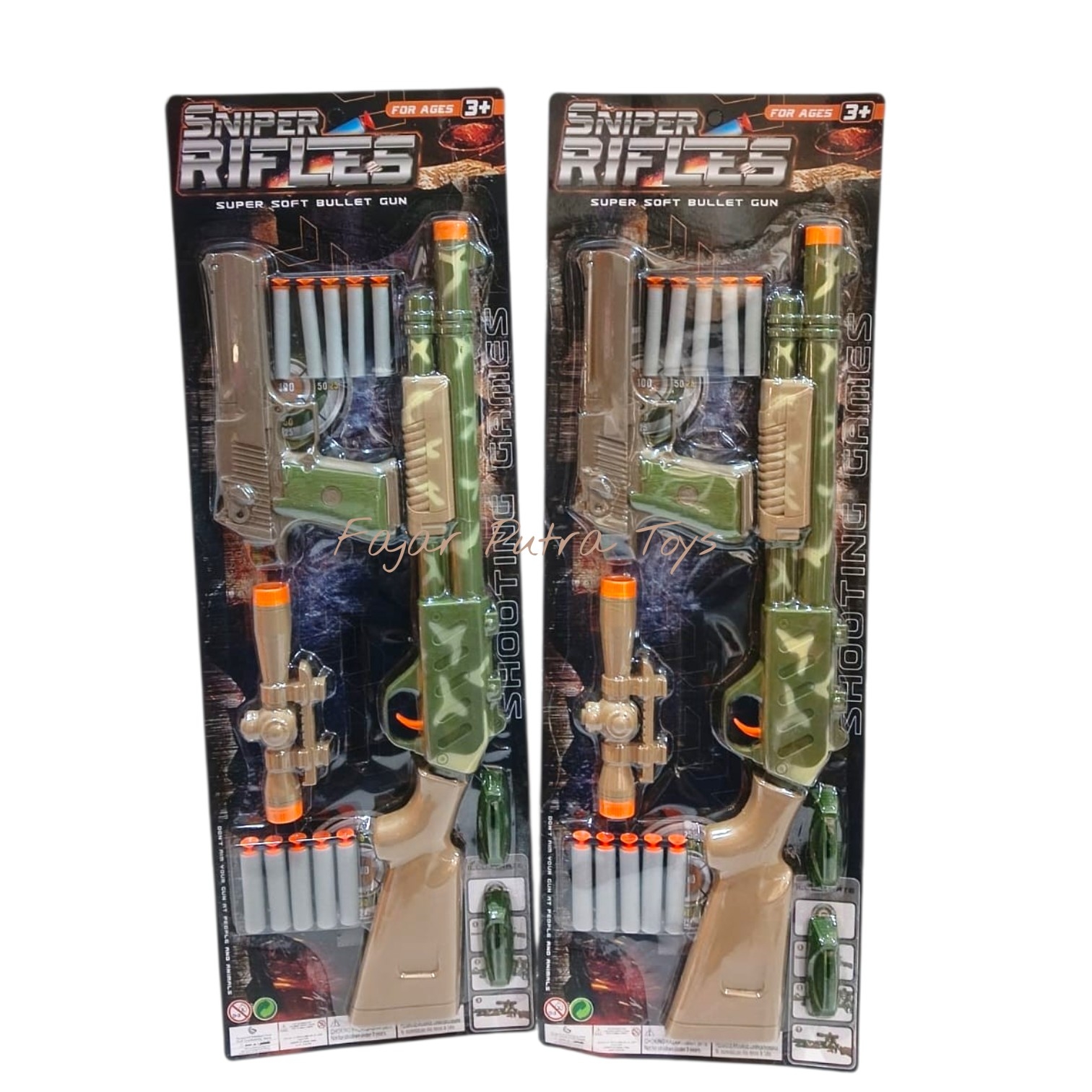 Mainan Militer Soft Air Gun 001-C16